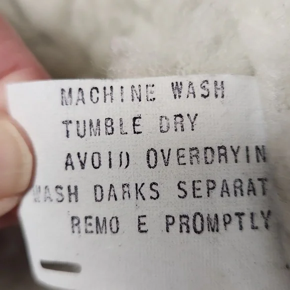 Mens Vintage Nelson '70's  Denim/Sherpa Vest - Size Large - Picture 9 of 11